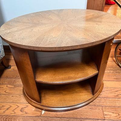 Lazy Susan Drum Table 