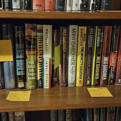James Elroy Meg Gardiner Janet Evanovich Some Signed Some First Edition 26 Books