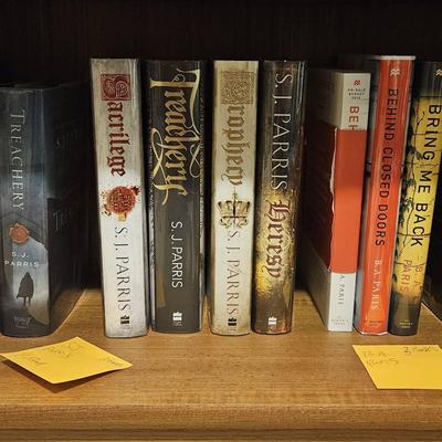 S.J. Parris B.A. Paris Michael Bobotham Some Signed Some First Edition 