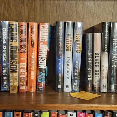 Craig Johnson Ragnar Jonasson J. Sydney Jones Some Signed Some First Edition 20 Books