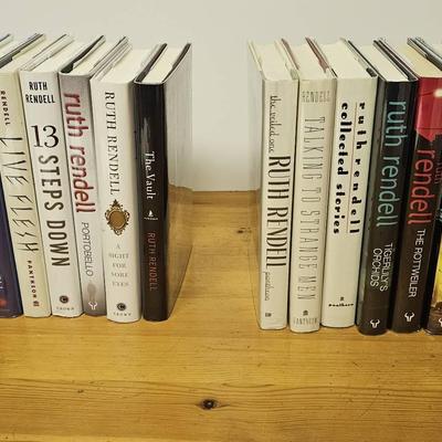 Ruth Rendell Collection Some Signed Some First Edition 21 Books