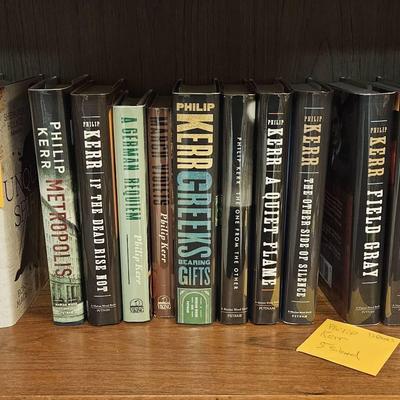 Bonnie Macbird & Philip Kerr Some Signed Some First Edition 17 Books