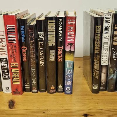 Ed McBain Collection Some Signed Some First Edition 22 Books
