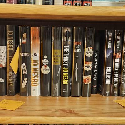 Jo Nebo Stuart Neville Nicolas Obregon Some Signed Some First Edition 23 Books