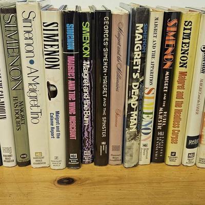 Georges Simenon Collection Of 18 Books