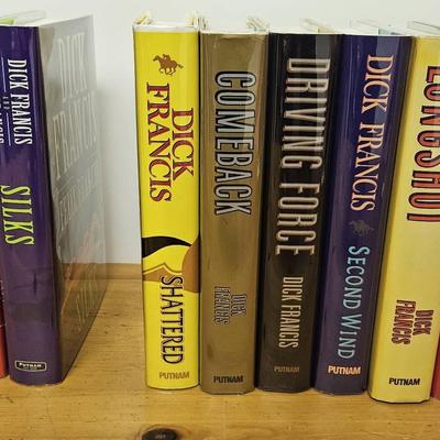 Dick Francis Collection Some Signed Some First Edition 10 Books