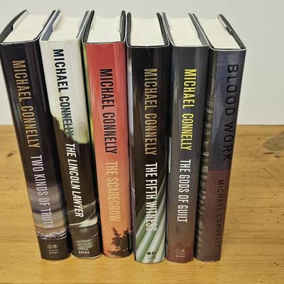 Michael Connelly 6 Signed Books