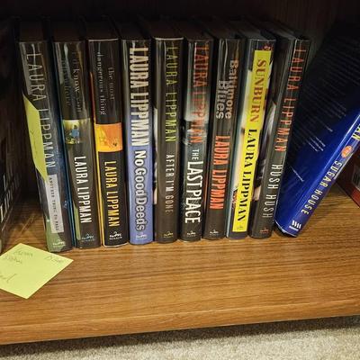 Laura Lippman & Bill Loehfelm Some Signed Some First Edition 19 Books