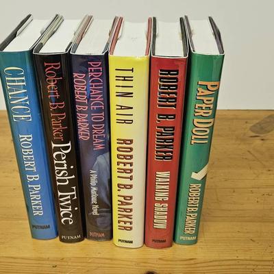 Robert Parker 6 Signed Books