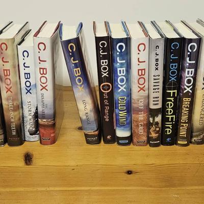 C.J. Box Collection Some Signed Some First Edition 20 Books