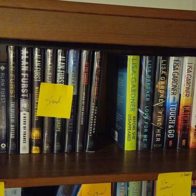 Alan Furst & Lisa Gardiner Some Signed Some First Edition 24 Books