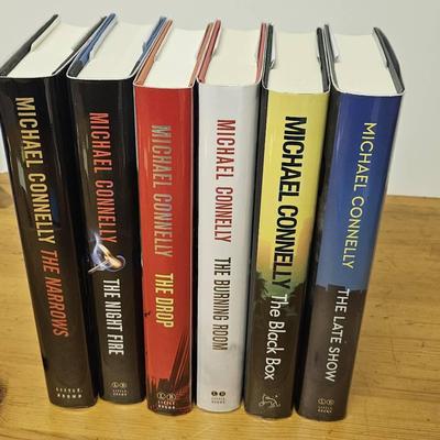 Michael Connelly 6 Signed Books