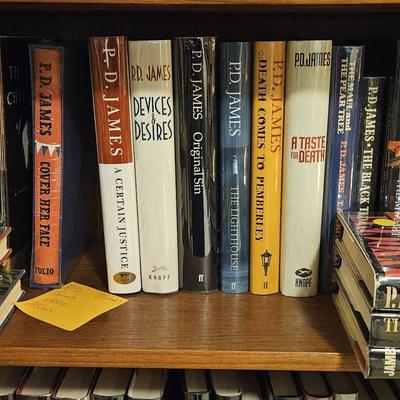 P.D. James Collection Some Signed Some First Edition 26 Books