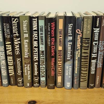 Stuart Kaminsky Some Signed Some First Edition 24 Books