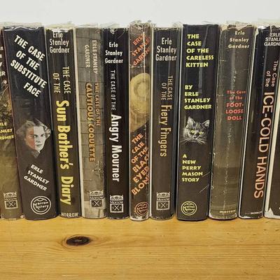 Erle Stanley Gardner Collection Of 17 First Edition Books