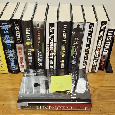Lars Kepler Collection Some Signed Some First Edition 12 Books