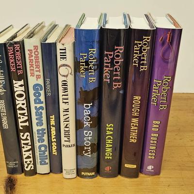 Robert Parker 9 Signed Books