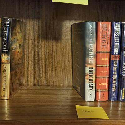 James Lee Burke Collection Some Signed Some First Edition 16 Books