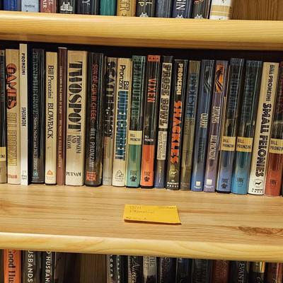 Bill Pronzini Collection Some Signed Some First Edition 36 Books