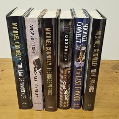 Michael Connelly 6 Signed Books