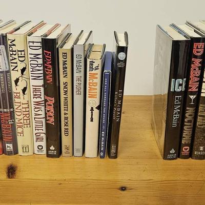 Ed McBain Collection Some Signed Some First Edition 21 Books
