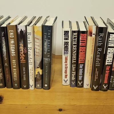 Ruth Rendell Collection Some Signed Some First Edition 22 Books