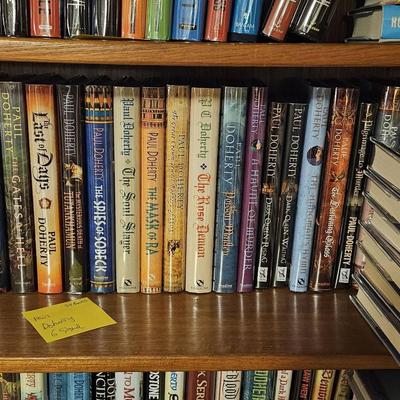 Paul Doherty Collection Some Signed Some First Edition 34 Books