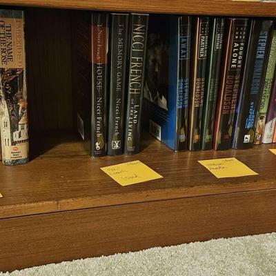 Various Authors Nicci French Stephen Donaldson Greenwood Some Signed Some First Edition 24 Books