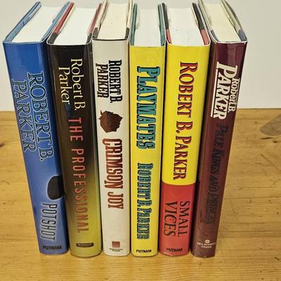 Robert Parker 6 Signed Books