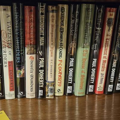 Paul Doherty Collection Some Signed Some First Edition 34 Books