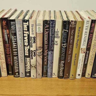 Ruth Rendell Collection Some Signed Some First Edition 25 Books