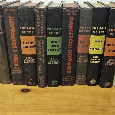 Erle Stanley Gardner Collection Of 14 1st Edition Books