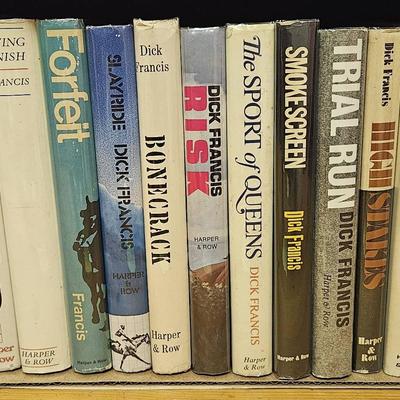 Dick Francis Collection Of 15 First Edition Books 