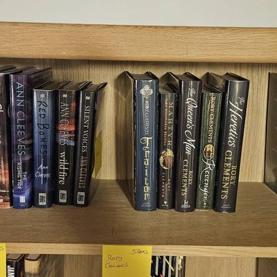 Ann Cleeves Rory Clements Alys Clarke Lucy Clarke Some Signed Some First Edition 25 Books
