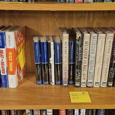 Cara Black Sara Blaedel And Other Misc Authors 27 Books Some Signed Some First Edition 