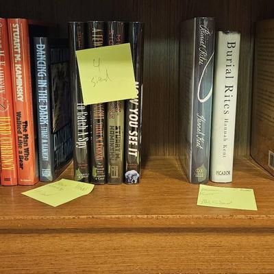 Stuart Kaminsky Hannah Kent Kathleen Kent Some Signed Some First Edition 20 Books