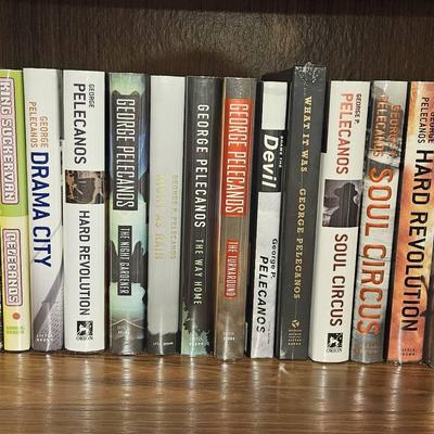 George Pelecanos Author Of "The Wire" Collection Most Signed Some First Edition 22 Books