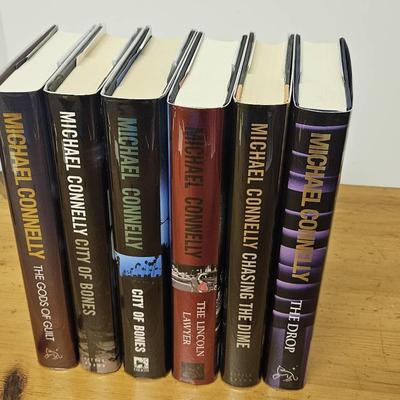 Michael Connelly 6 Signed Books