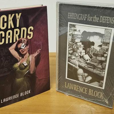 Lawrence Block 2 Signed Limited Edition Books