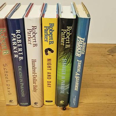 Robert Parker 6 Signed Books