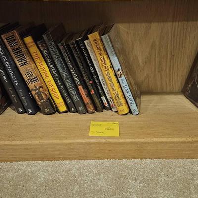 Misc Authors Lot Vanessa Alexander Dan Brown Etc Some Signed Some First Edition 24 Books