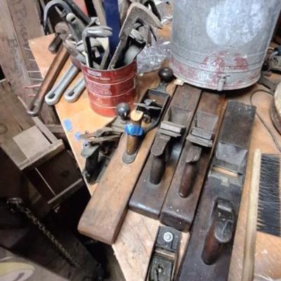Antique carpenters planes