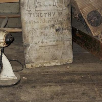 Mid 19th century era tombstone