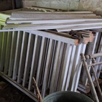 Wood railings