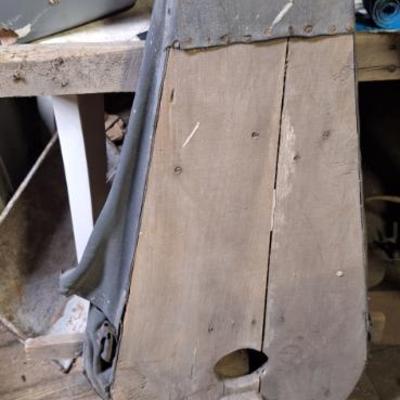 Antique forge bellows. Really old!