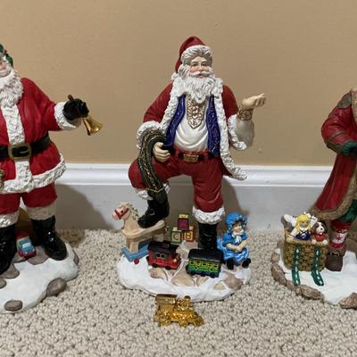 #1 Trio of International Santas by The Hamilton Collection