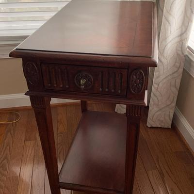 Small Hekman Wood End Table