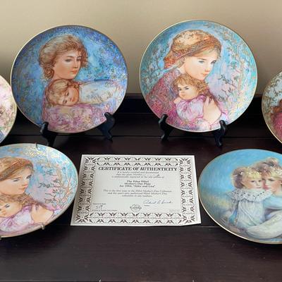 Mother & Child Collector's Plates Edna Hibel & More