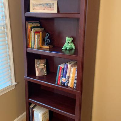 5 Shelf Wooden Bookcase