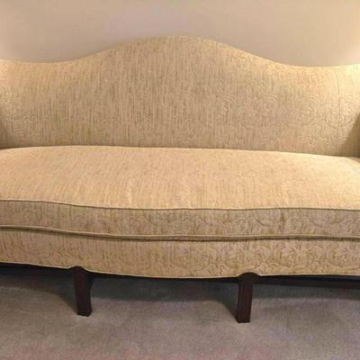 Vintage Sherrill Camel Back Sofa